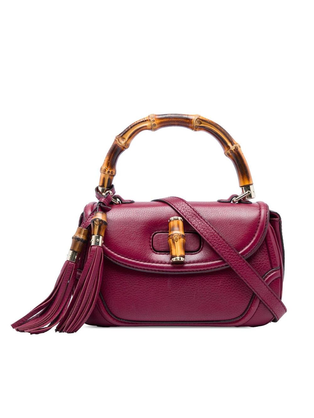 Gucci Medium Calfskin New Bamboo #344689G13B